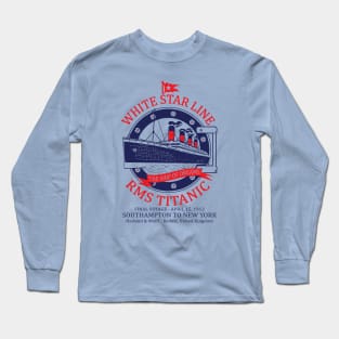 White Star Line - Titanic Long Sleeve T-Shirt